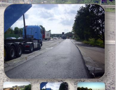 LKW bei Entladung 