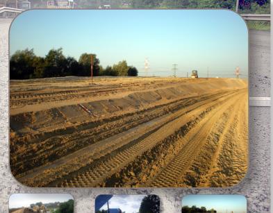 Sandaushub in einer Sandkuhle